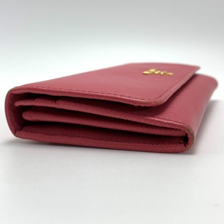  PRADA プラダ サフィアーノ 1MH132 ピオニア 財布 カードホルダー ギャランティーカード付