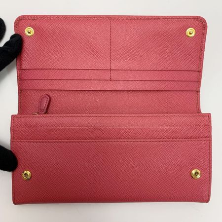  PRADA プラダ サフィアーノ 1MH132 ピオニア 財布 カードホルダー ギャランティーカード付