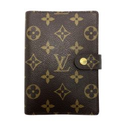 ☆☆ LOUIS VUITTON ルイヴィトン モノグラム アジェンダPM R20005 手帳カバー ユニセックス ゴールド金具 Bランク