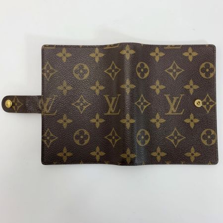  LOUIS VUITTON ルイヴィトン モノグラム アジェンダPM R20005 手帳カバー ユニセックス ゴールド金具