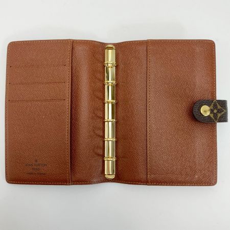  LOUIS VUITTON ルイヴィトン モノグラム アジェンダPM R20005 手帳カバー ユニセックス ゴールド金具