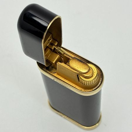  Cartier カルティエ ガスライター ヴィンテージ ブラックラッカー ローラー