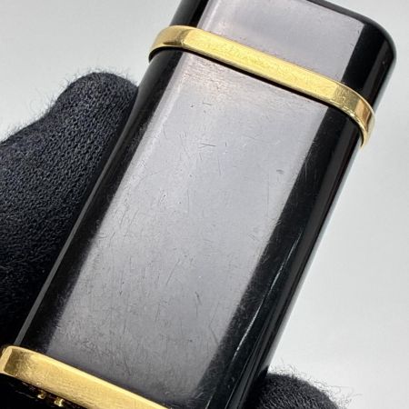  Cartier カルティエ ガスライター ヴィンテージ ブラックラッカー ローラー