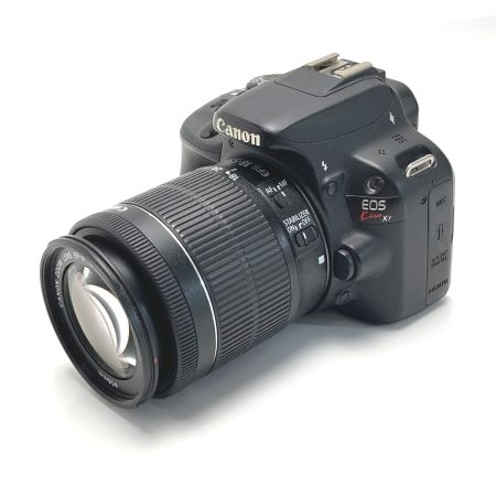  CANON キャノン EOS KISS X7 ダブルズームキット デジタル一眼レフ