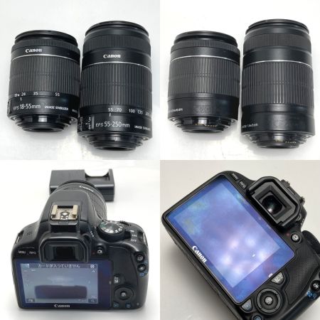  CANON キャノン EOS KISS X7 ダブルズームキット デジタル一眼レフ