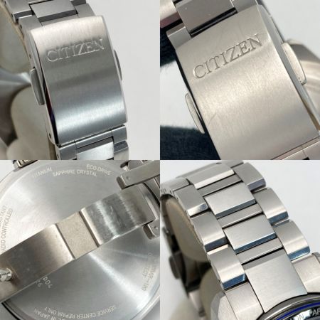  CITIZEN シチズン アテッサ ACT Line UNITE with BLUE CB0288-65L ブルー 電波ソーラー メンズ 腕時計 箱有