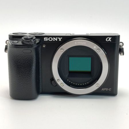  SONY ソニー ミラーレス一眼カメラ α6000 パワーズームレンズキット ILCE-6000L ブラック