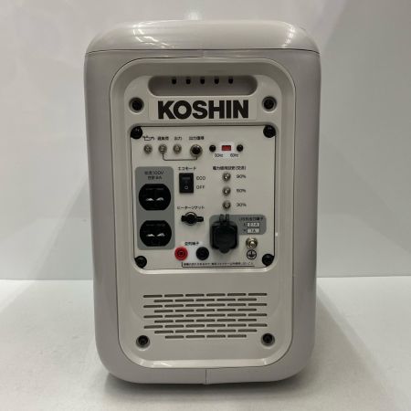  KOSHIN カセットガス式インバーター発電機 GV-9ig