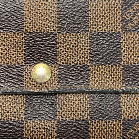  LOUIS VUITTON ルイヴィトン ダミエ ポルトフォイユ・サラ N61734 エベヌ 財布
