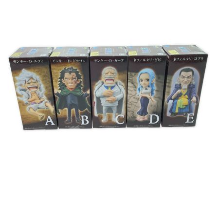  BANDAI バンダイ ワンピース ワールドコレクタブルフィギュア-親子の血筋Ⅰ- 5個 コンプセット フィギュア 未開封