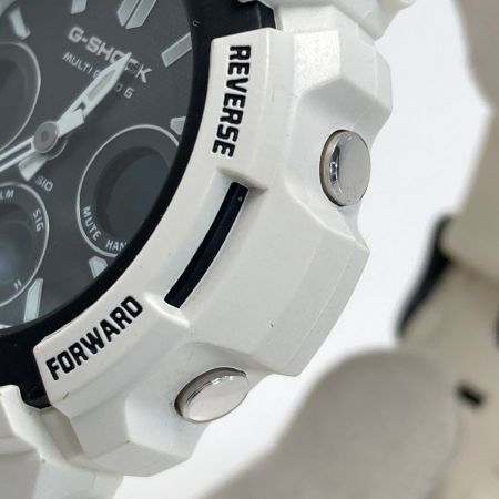  CASIO カシオ G-SHOCK アナデジ AWG-M100SBW-7AJF ホワイト＆ブラック 電波ソーラー メンズ 腕時計