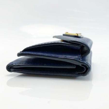  PRADA プラダ サフィアーノ ネイビー 3つ折り財布 レディース