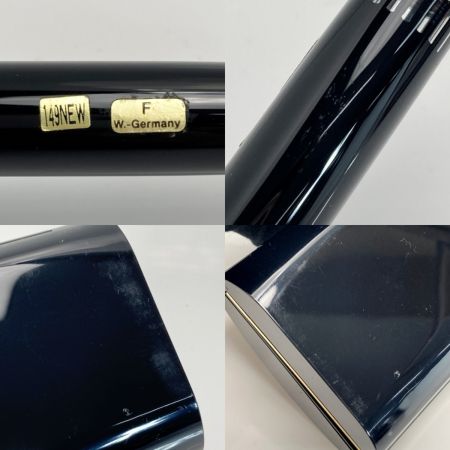  MONTBLANC モンブラン マイスターシュテュック 万年筆 18K ブラック×ゴールド No.149 F 箱有
