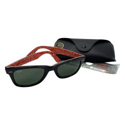 ☆☆ RAY-BAN レイバン WAYFALER ロゴバッグ RB2140-A サングラス ケース・眼鏡拭き有 Bランク