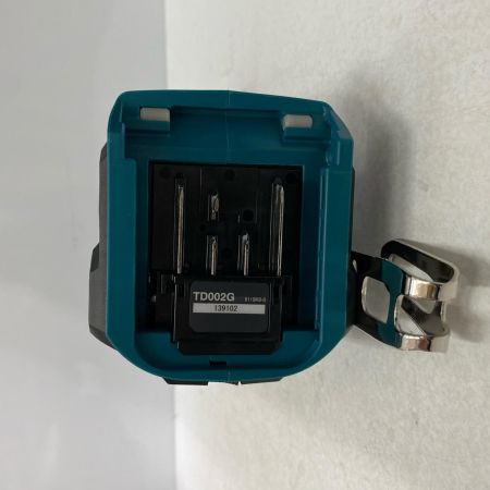  MAKITA マキタ インパクトドライバ TD002GRDX ブルー 未使用品 付属品完備