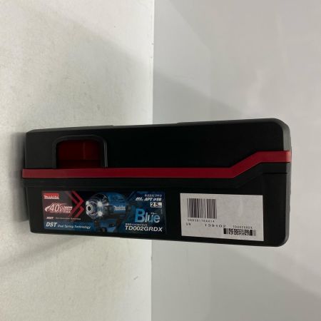  MAKITA マキタ インパクトドライバ TD002GRDX ブルー 未使用品 付属品完備