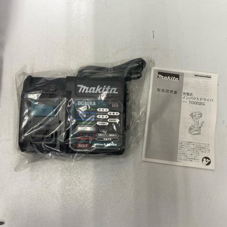  MAKITA マキタ インパクトドライバ TD002GRDX ブルー 未使用品 付属品完備