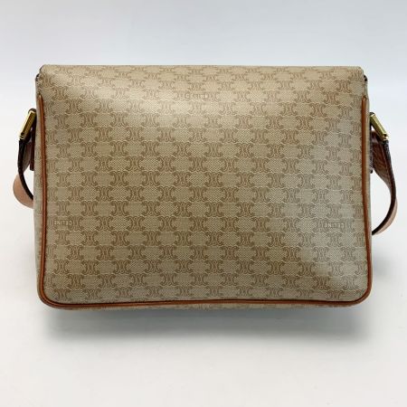  CELINE セリーヌ ベージュ×ブラウン ショルダーバッグ 