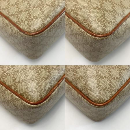  CELINE セリーヌ ベージュ×ブラウン ショルダーバッグ 