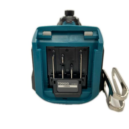  MAKITA マキタ インパクトドライバ 40V 本体のみ TD002G ブルー 未使用品