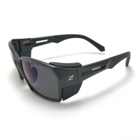  ZEQUE 偏光サングラス F-2044 ブラック 2022年モデル 箱・ケース付き