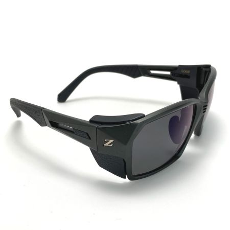  ZEQUE 偏光サングラス F-2044 ブラック 2022年モデル 箱・ケース付き