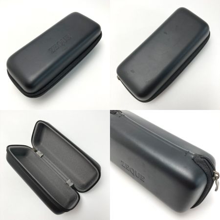  ZEQUE 偏光サングラス F-2044 ブラック 2022年モデル 箱・ケース付き