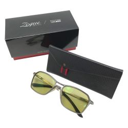 ☆☆ ZEQUE ゼクー 偏光サングラス VEGA ヴェガ F-1827 イーズグリーン 箱・ケース付き Bランク