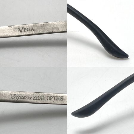  ZEQUE ゼクー 偏光サングラス VEGA ヴェガ F-1827 イーズグリーン 箱・ケース付き