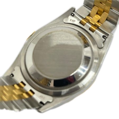  ROLEX ロレックス デイトジャスト メンズ 腕時計 ゴールド文字盤 OH時期不明 16233