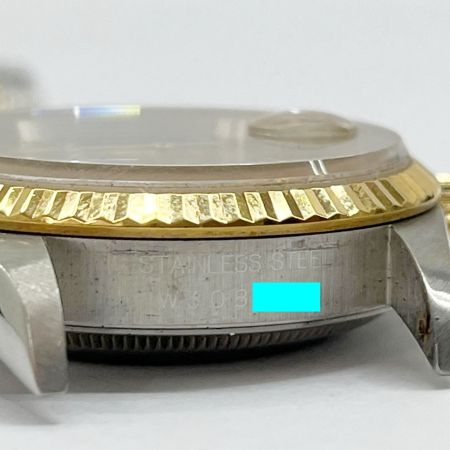  ROLEX ロレックス デイトジャスト メンズ 腕時計 ゴールド文字盤 OH時期不明 16233