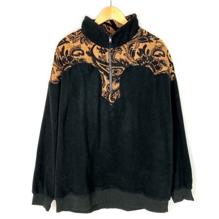  KARAKU ジャケット ハーフジップ ブラック SIZE XL メンズ