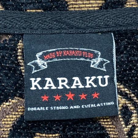  KARAKU ジャケット ハーフジップ ブラック SIZE XL メンズ