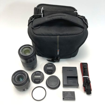  CANON キャノン Wズームキット デジタル一眼レフ ケース付き EOS