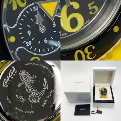 最終値下げ】ガガミラノクロノグラフスポーツ7010.08 45mm 最終値下げ