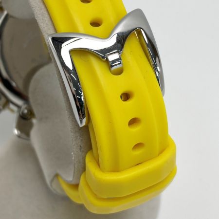  GAGA MILANO ガガミラノ クロノスポーツ 45mm 7010 ブラック×イエロー クォーツ メンズ 腕時計 箱有 Chrono Sport