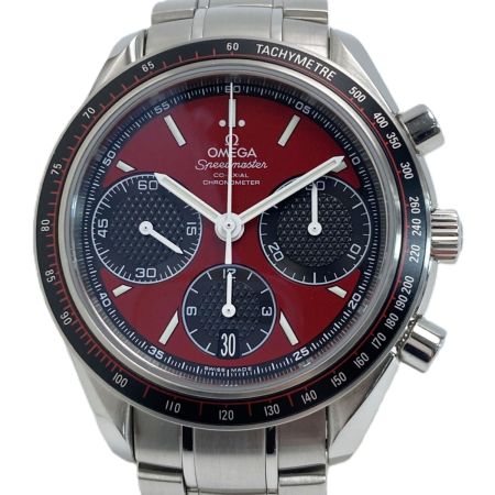  OMEGA オメガ スピードマスター レーシング 326.30.40.50.11.001 レッド コーアクシャル メンズ 腕時計 箱・取説有