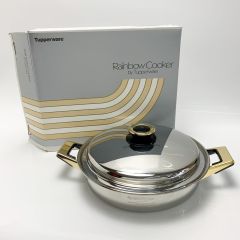  Tupperware タッパーウェア レインボークッカー 26㎝ キッチン雑貨 鍋 Cランク