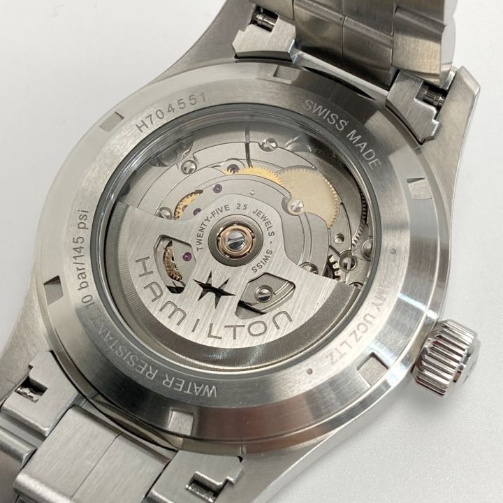 HAMILTON ハミルトン カーキ フィールド オート H70455140 ブルー 自動 