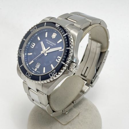  VICTORINOX ビクトリノックス マーベリック ラージ 242007 ブルー クォーツ メンズ 腕時計 箱・取説有