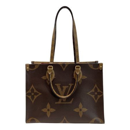  LOUIS VUITTON ルイヴィトン モノグラム・ジャイアントリバース オンザゴーMM M45321 ベージュ×ブラウン