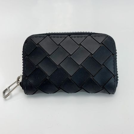  BOTTEGA VENETA ボッテガヴェネタ ブラック ラバー ブラック 財布 コインケース 箱・袋有