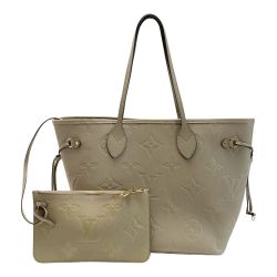 ☆☆ LOUIS VUITTON ルイヴィトン モノグラム・アンプラント ネヴァーフルMM M45686 トゥルトレール/ベージュ系 Bランク