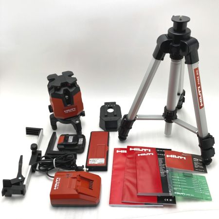  Hilti ヒルティ レーザー墨出し器 PM 40-MG レッド 三脚・受光器・ケース付き 工具