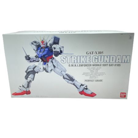   1/60 PG GAT-X105 ストライクガンダム 「機動戦士ガンダムSEED」 0131413 ホビー プラモデル ガンプラ 内袋未開封