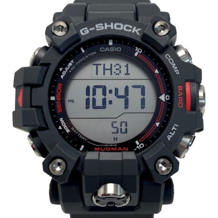  CASIO カシオ G-SHOCK マッドマン マスターオブG GW-9500-1JF 電波ソーラー メンズ 腕時計 箱有 MUDMAN