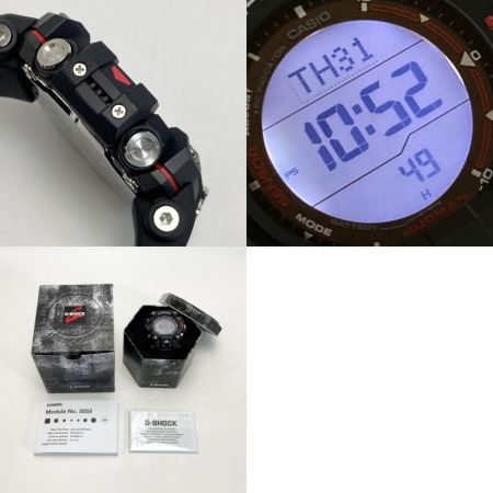  CASIO カシオ G-SHOCK マッドマン マスターオブG GW-9500-1JF 電波ソーラー メンズ 腕時計 箱有 MUDMAN