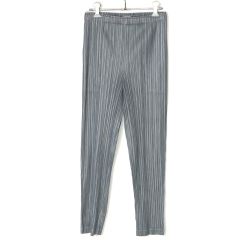  ISSEY MIYAKE イッセイミヤケ PLEATS PLEASE プリーツ パンツ PP23JF371 ブラック サイズ 3 レディース Bランク