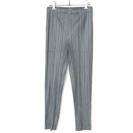  ISSEY MIYAKE イッセイミヤケ PLEATS PLEASE プリーツ パンツ PP23JF371 ブラック サイズ 3 レディース