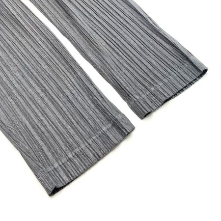  ISSEY MIYAKE イッセイミヤケ PLEATS PLEASE プリーツ パンツ PP23JF371 ブラック サイズ 3 レディース